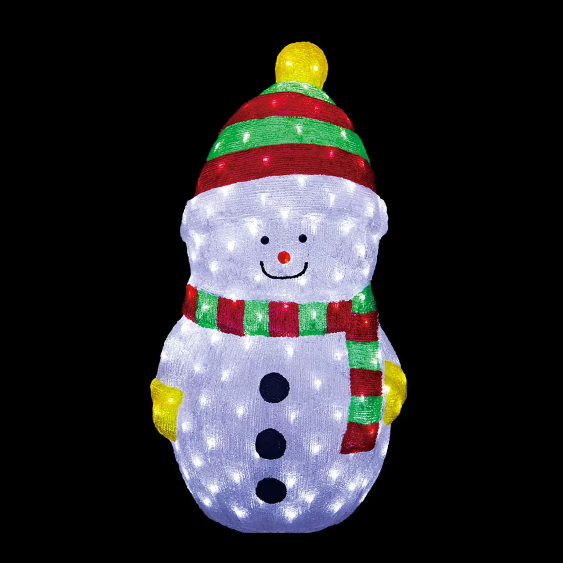 3D & 2D Displays>Christmas World 3D Acrylic Snowman