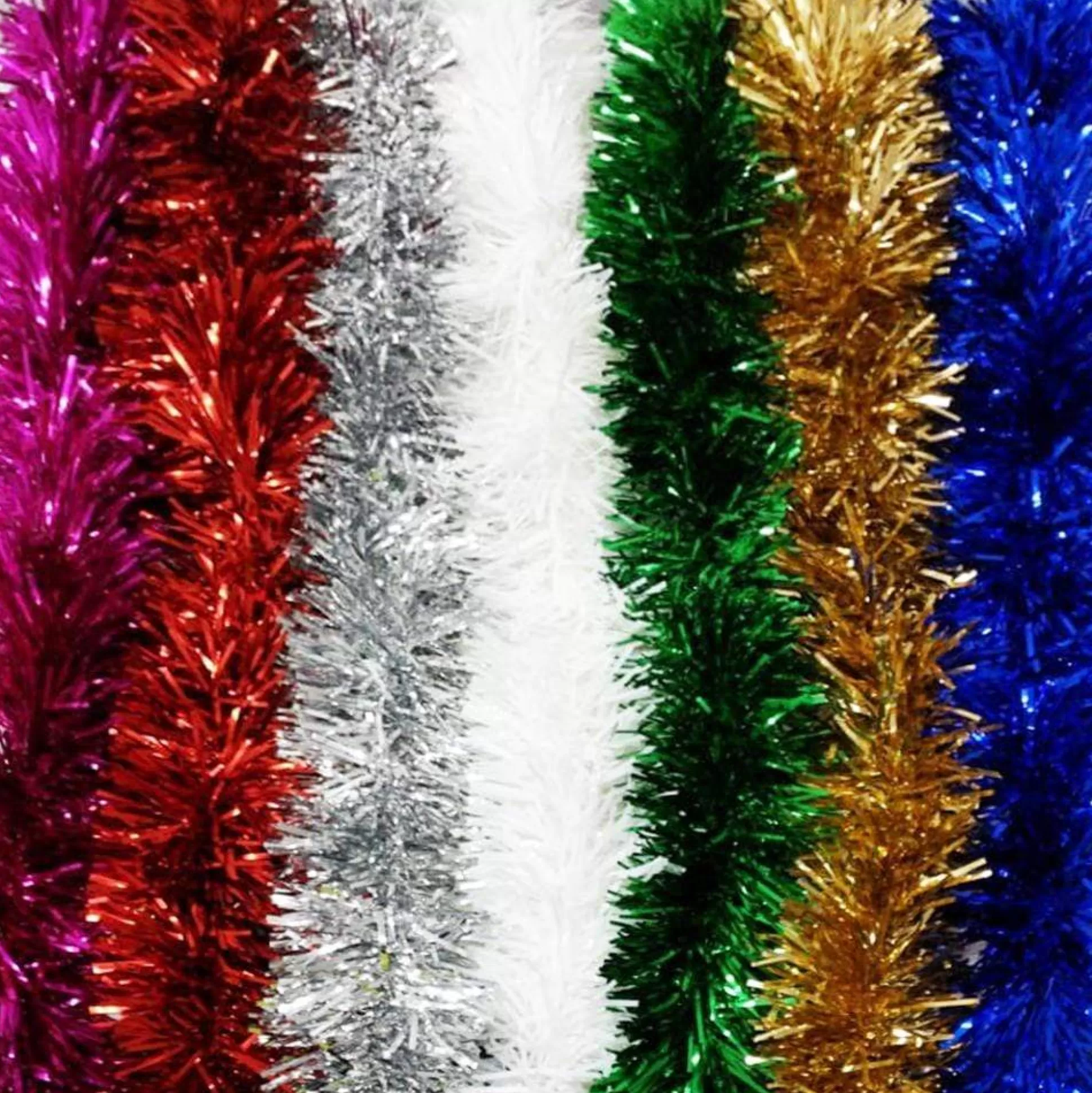 Tinsels>Christmas World Blue Tinsel (3M)