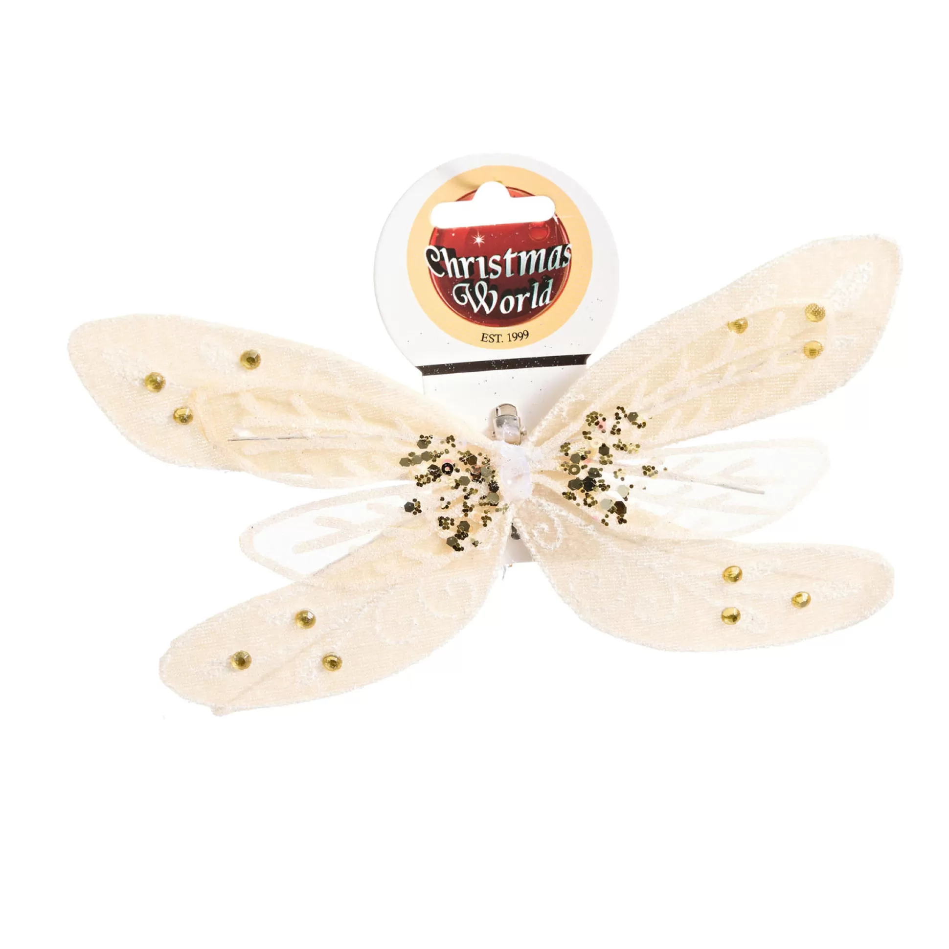 Touch Of Elegance>Christmas World Champagne Dragonfly (20Cm)