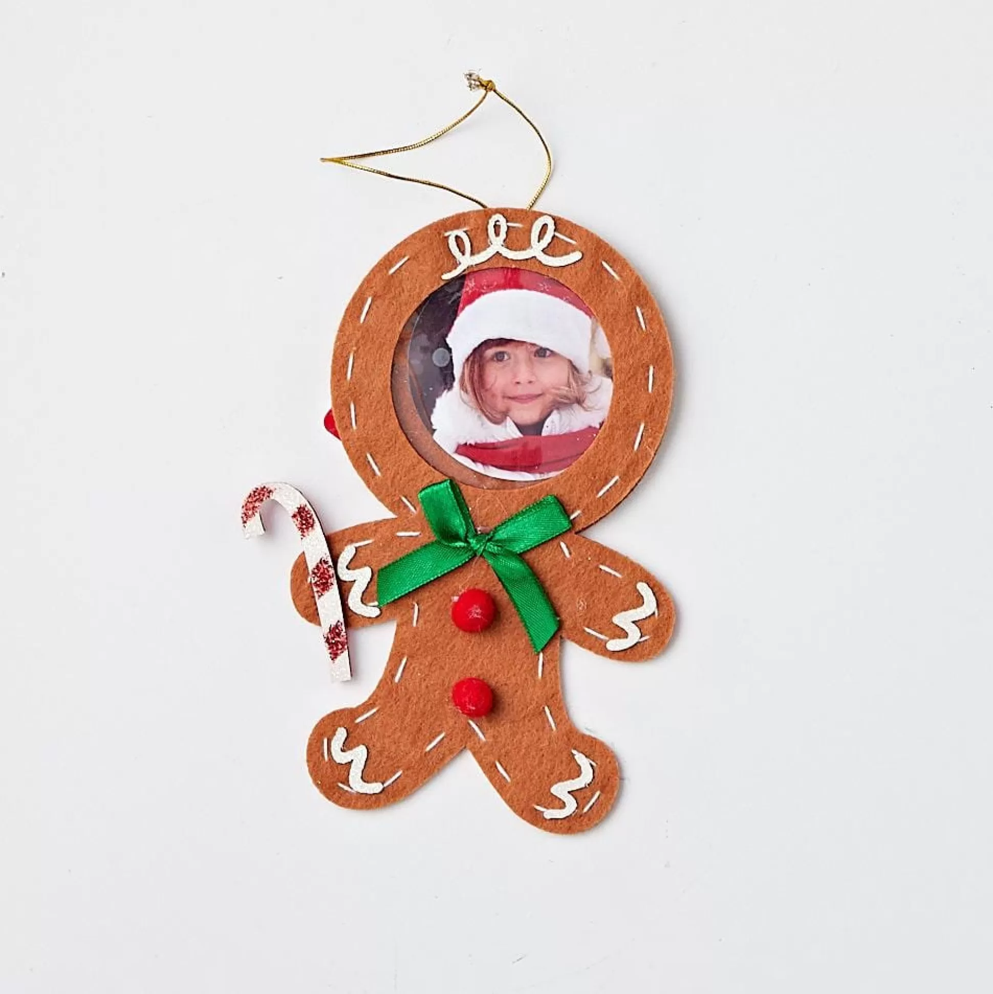 Other Decorations>Christmas World Christmas Felt Photo Frame Deco - Santa