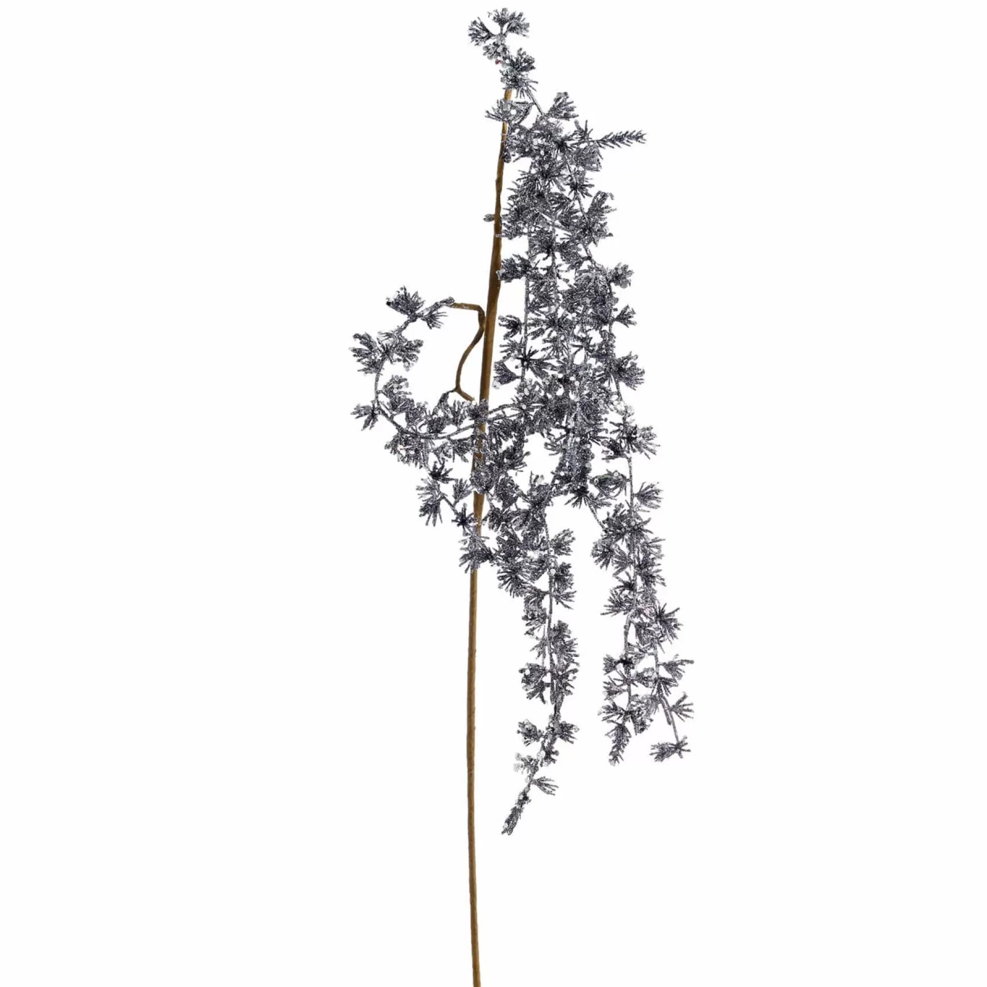 Magical Winter Wonderland>Christmas World Dark Silver Drop Stem (110Cm)