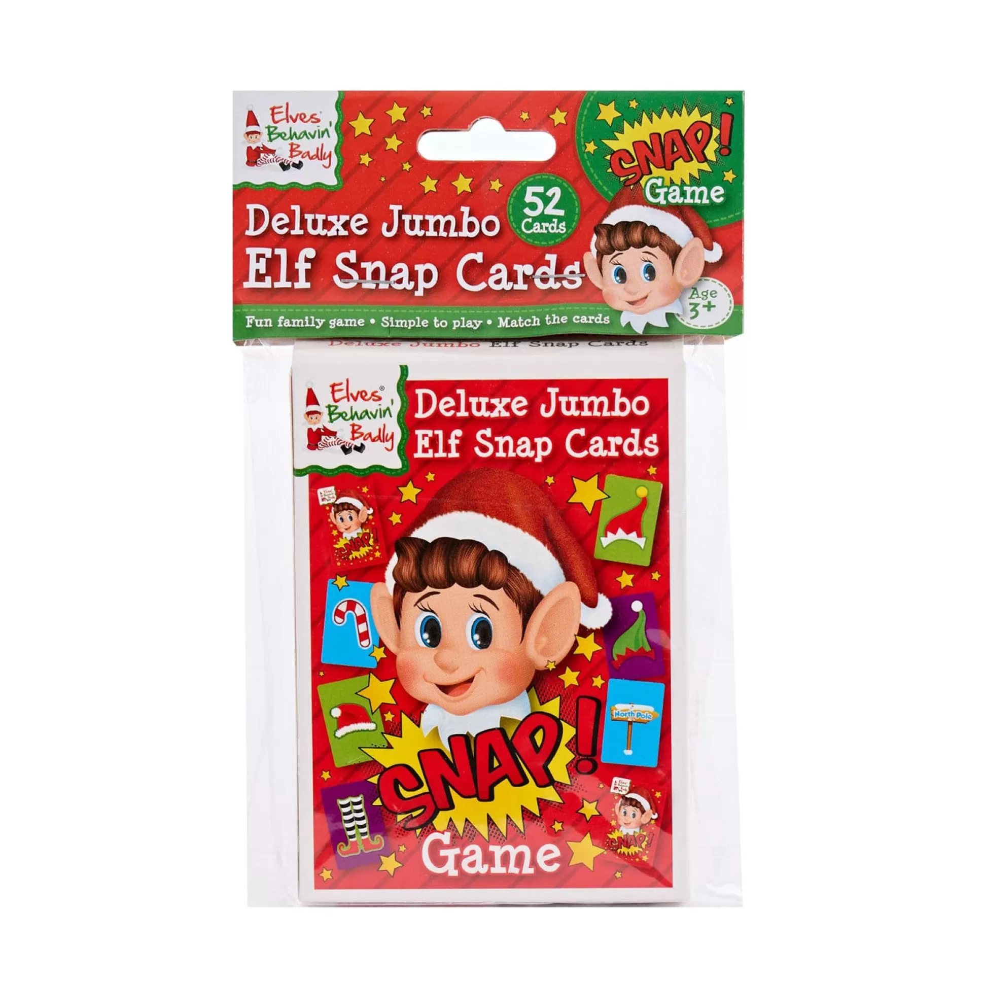 Elf'S Galore>Christmas World Elves Behaving Badly Jumbo Snap Cards