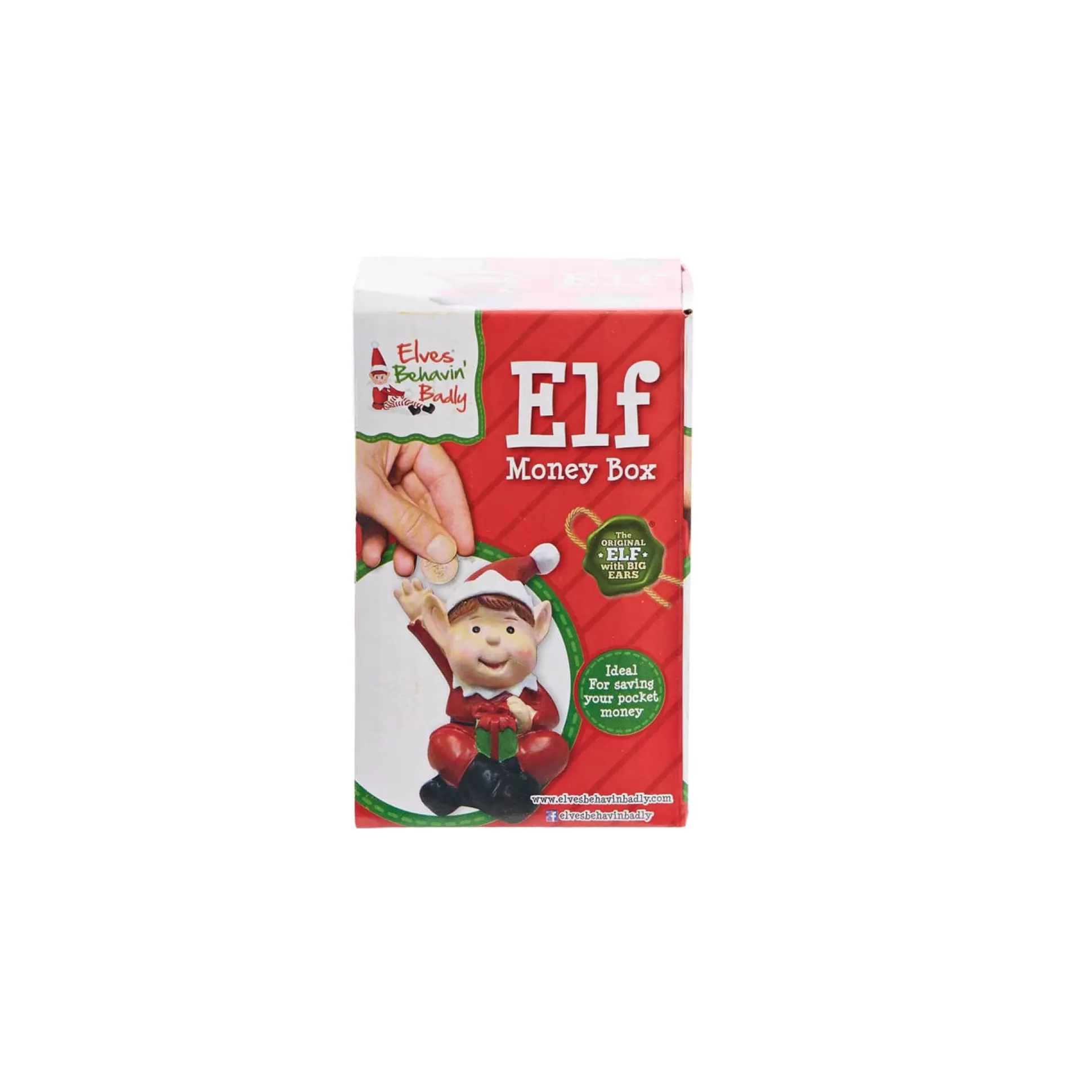 Elf'S Galore>Christmas World Elves Behaving Badly Money Box