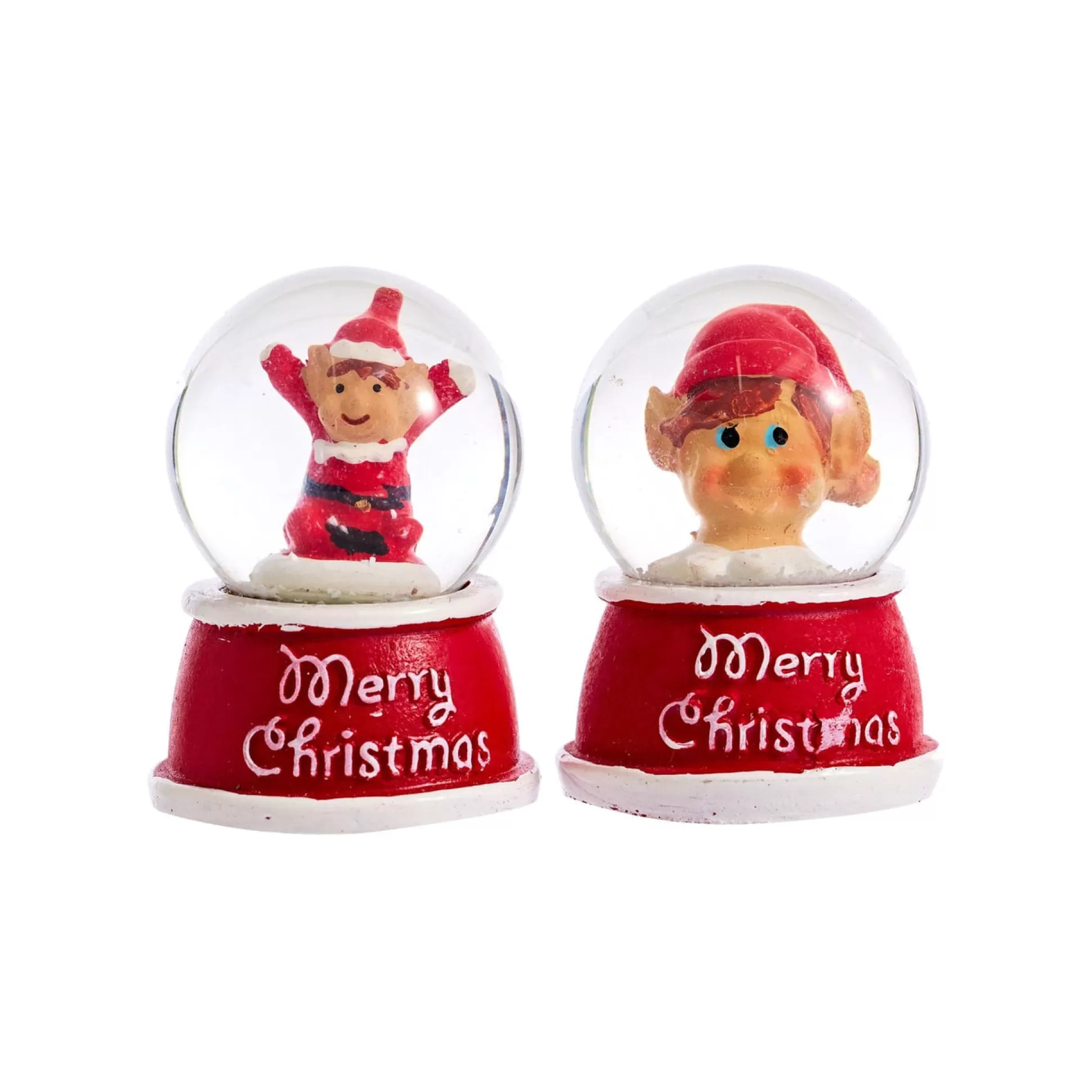 Elf'S Galore>Christmas World Elves Behaving Badly Snow Globe