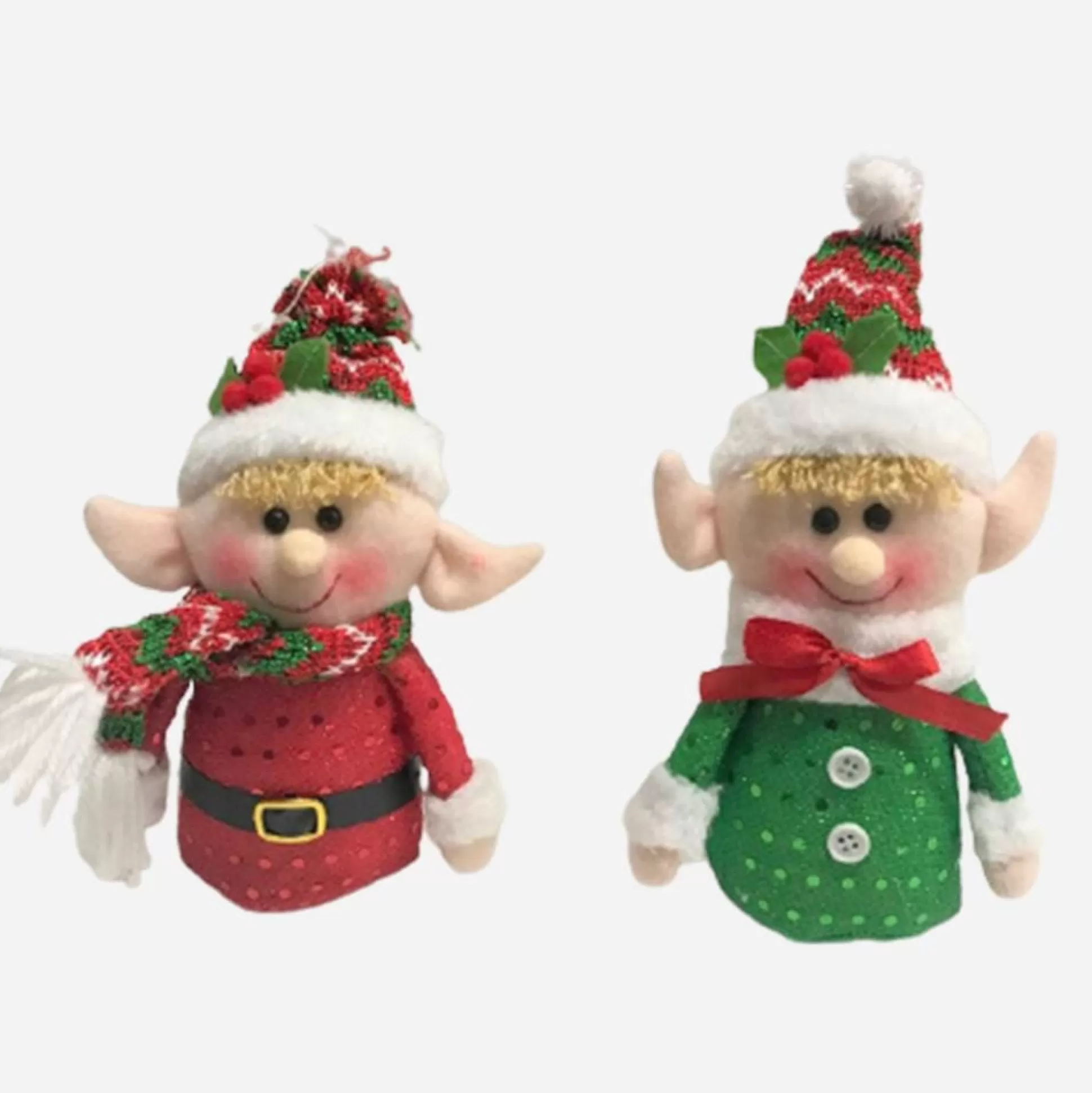 Elf'S Galore>Christmas World Fabric Elf 20Cm