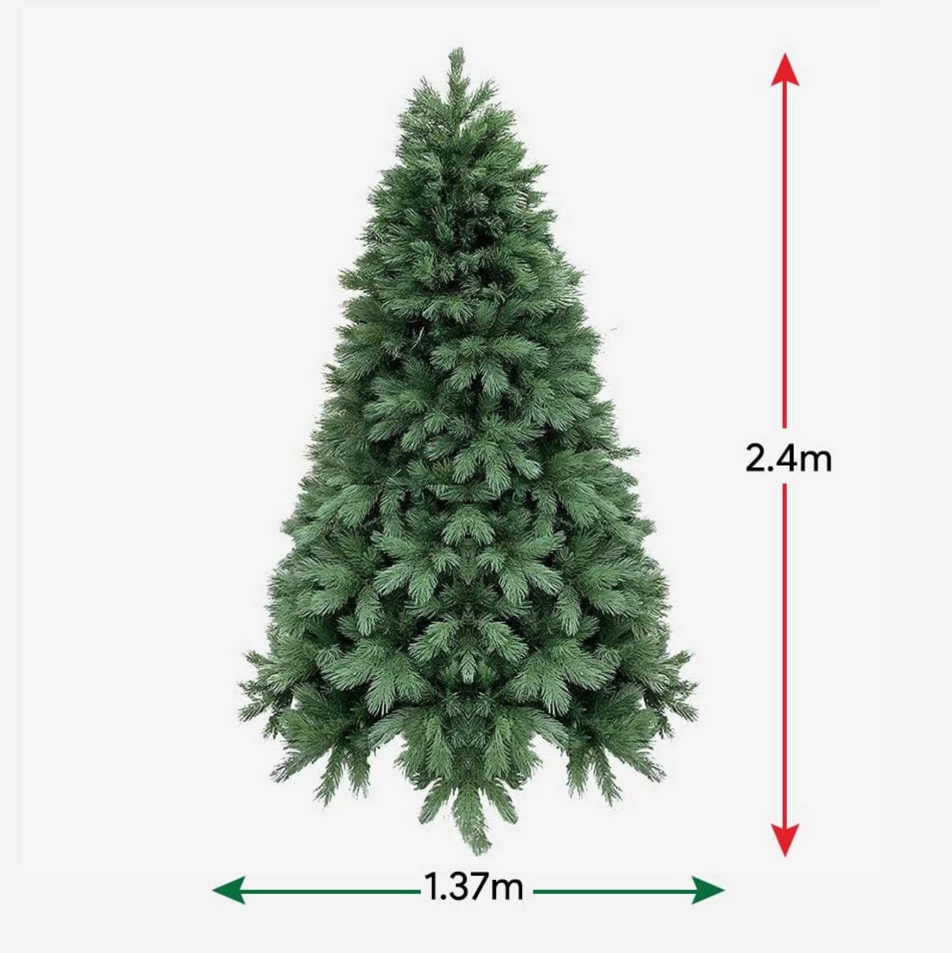 Artificial Trees>Christmas World Fir Christmas Tree 8Ft (2.4M)