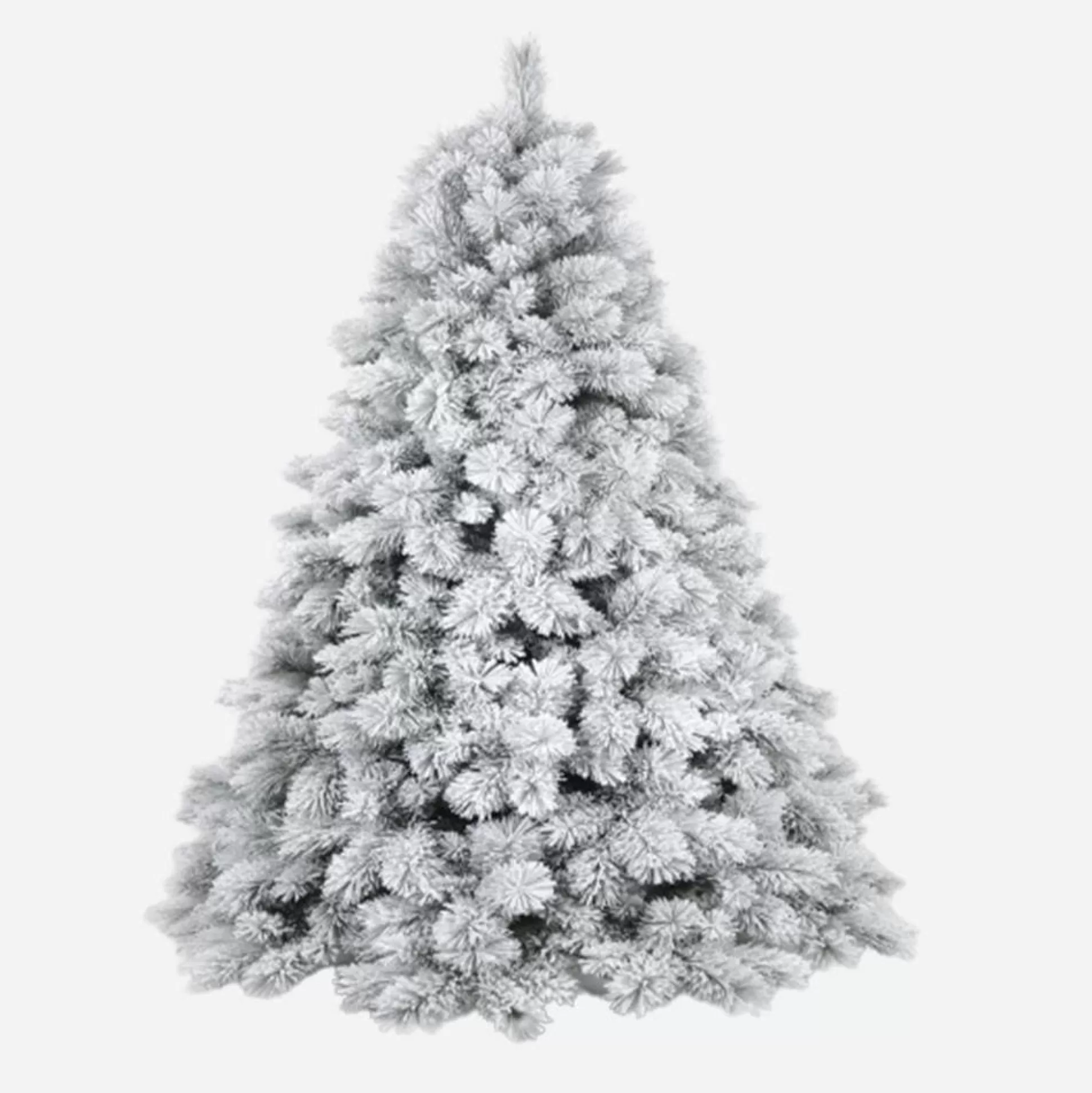 Artificial Trees>Christmas World Flocked Fir Tree 7Ft (2.1M)