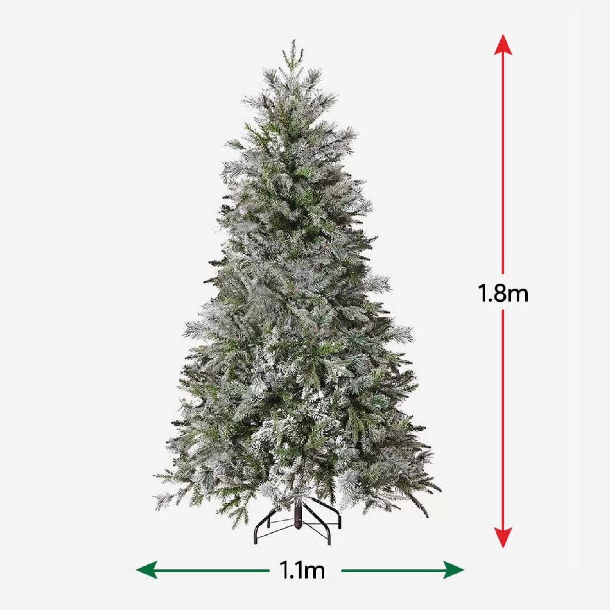 Artificial Trees>Christmas World Fraser Fir Tree 6Ft (1.8M)