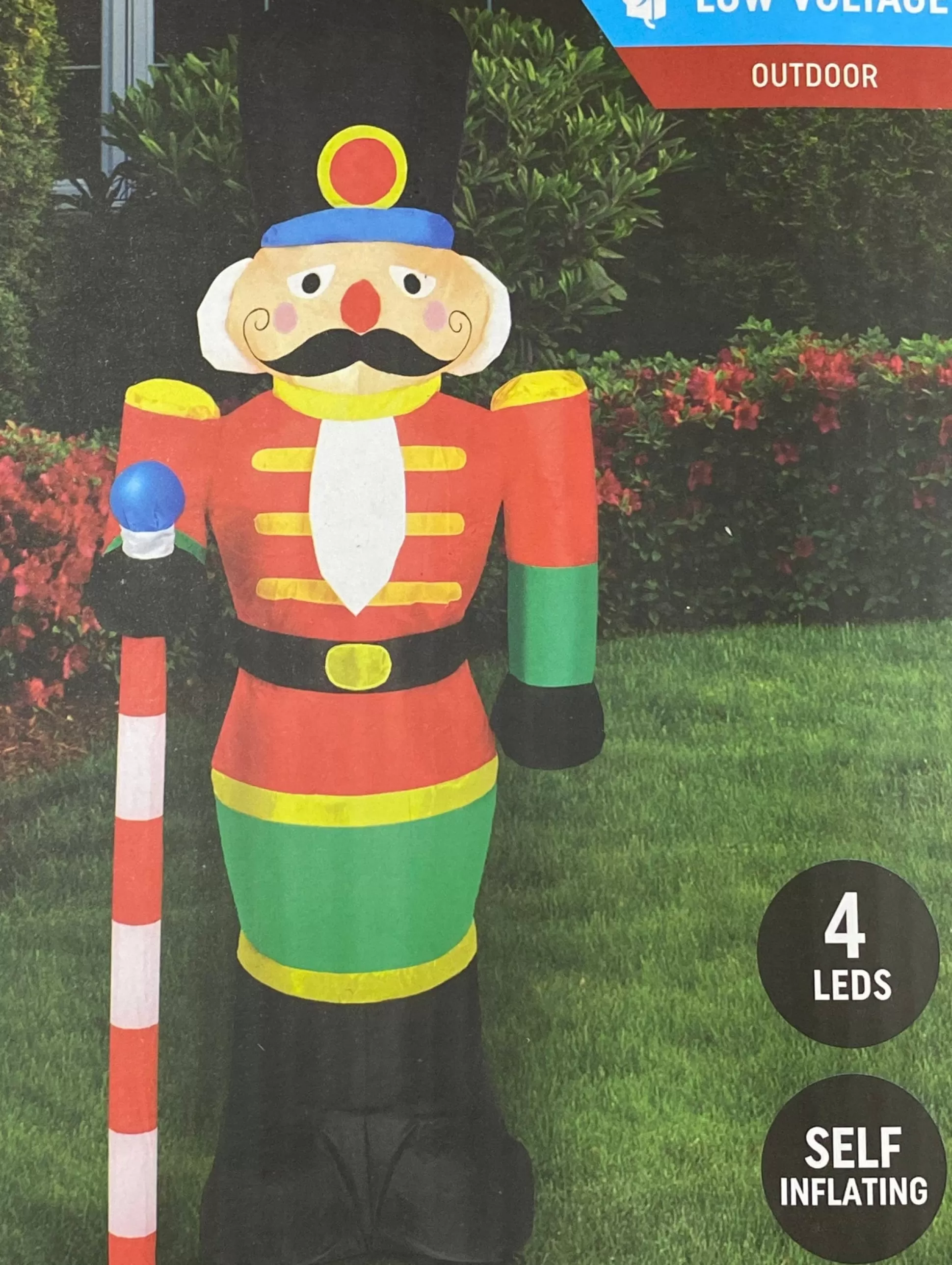 Inflatables>Christmas World Inflatable Nutcracker (1.2M)