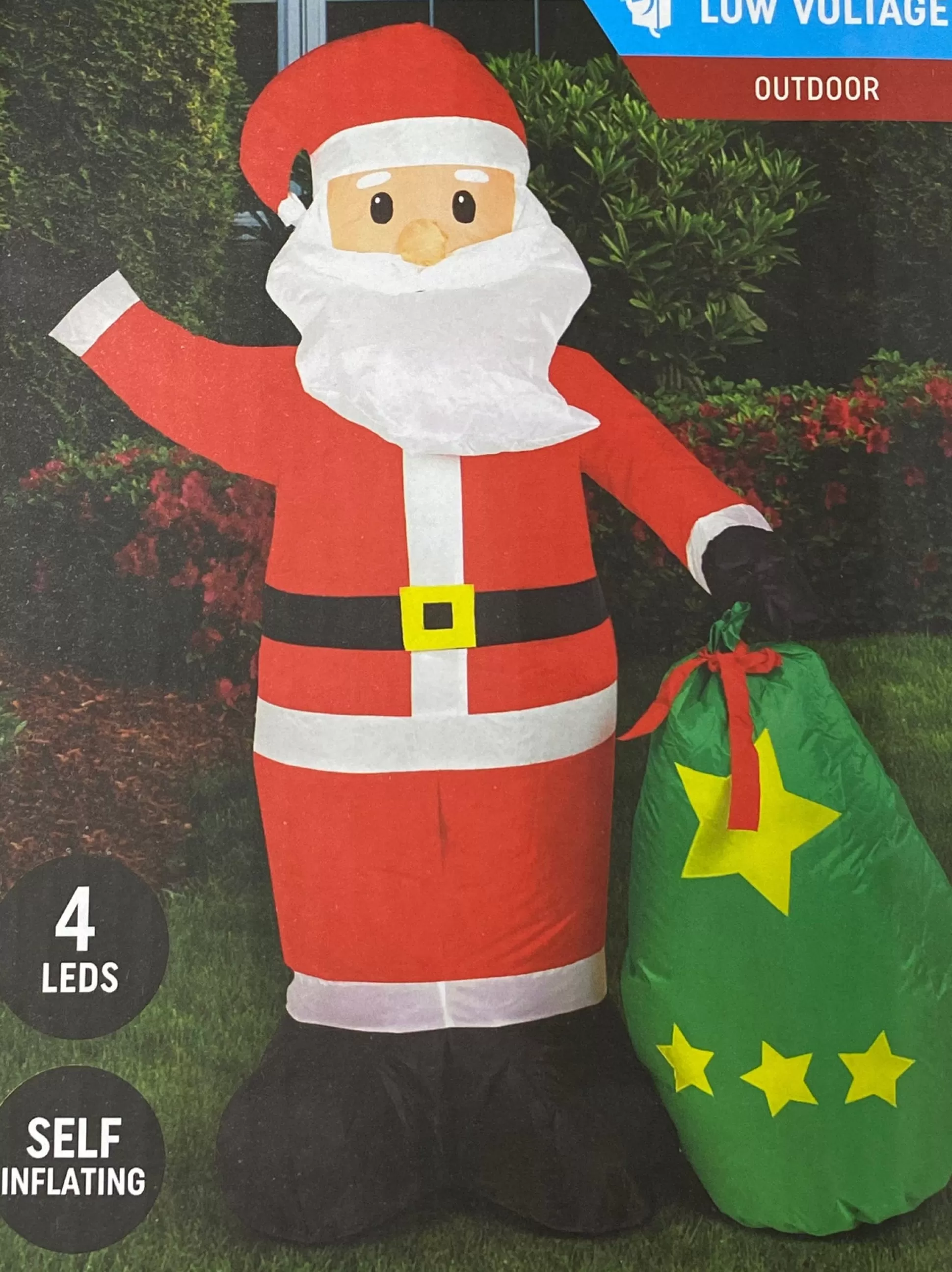 Inflatables>Christmas World Inflatable Santa (1.2M)