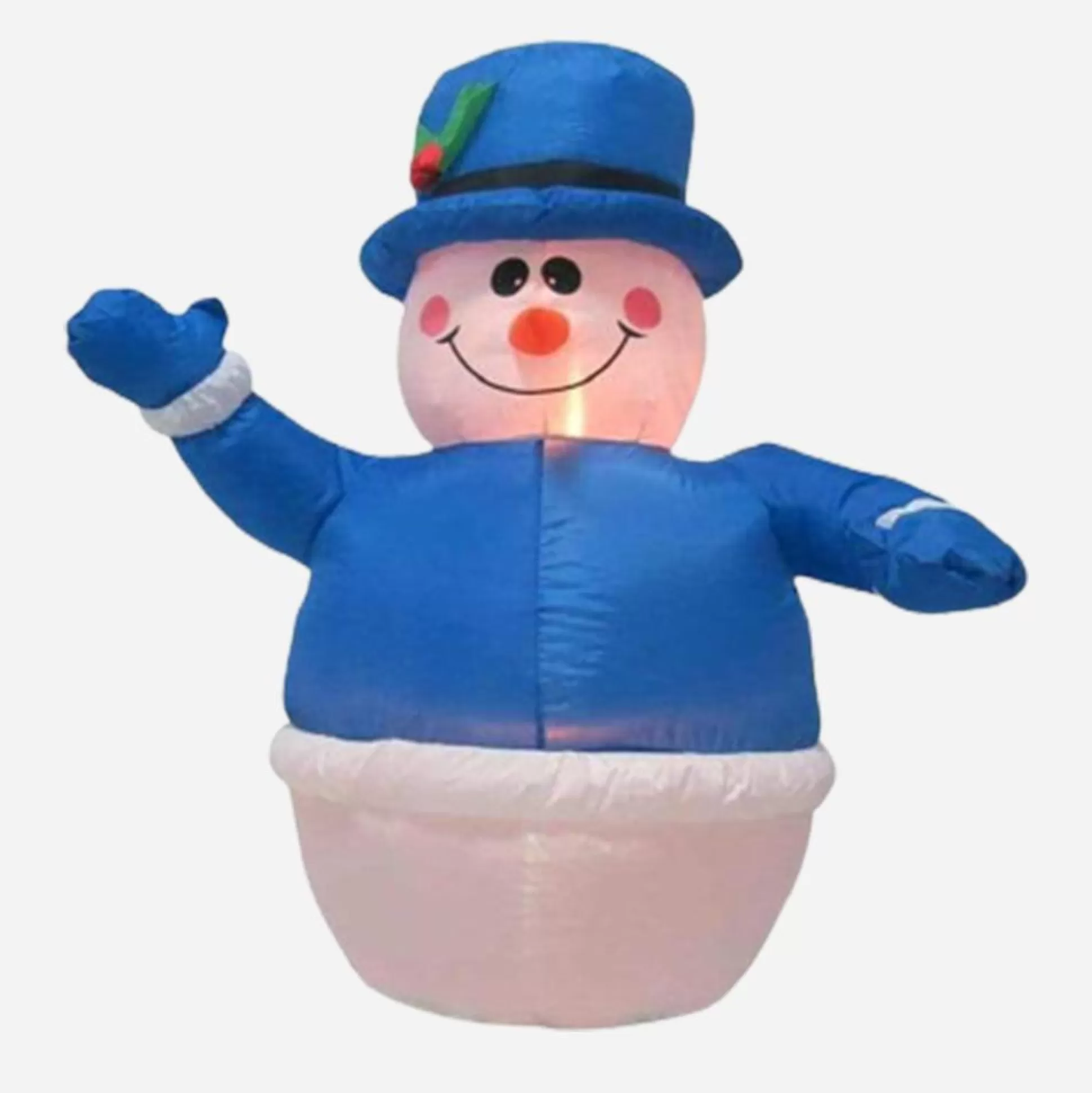 Inflatables>Christmas World Inflatable Snowman Blue (120Cm)