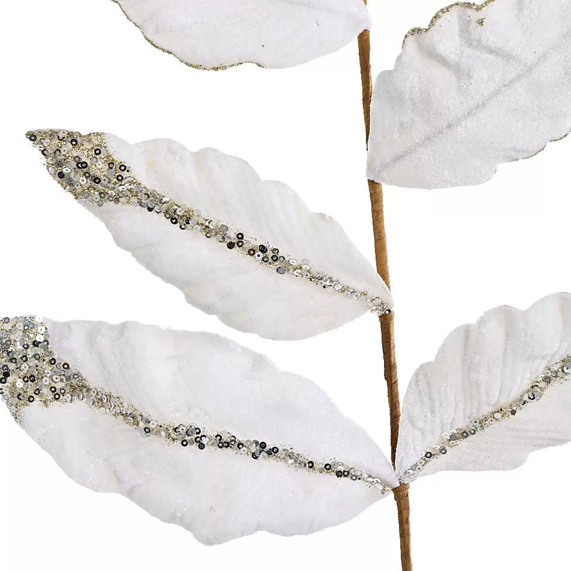 Touch Of Elegance>Christmas World Ivory Pick With Glitter (70Cm)