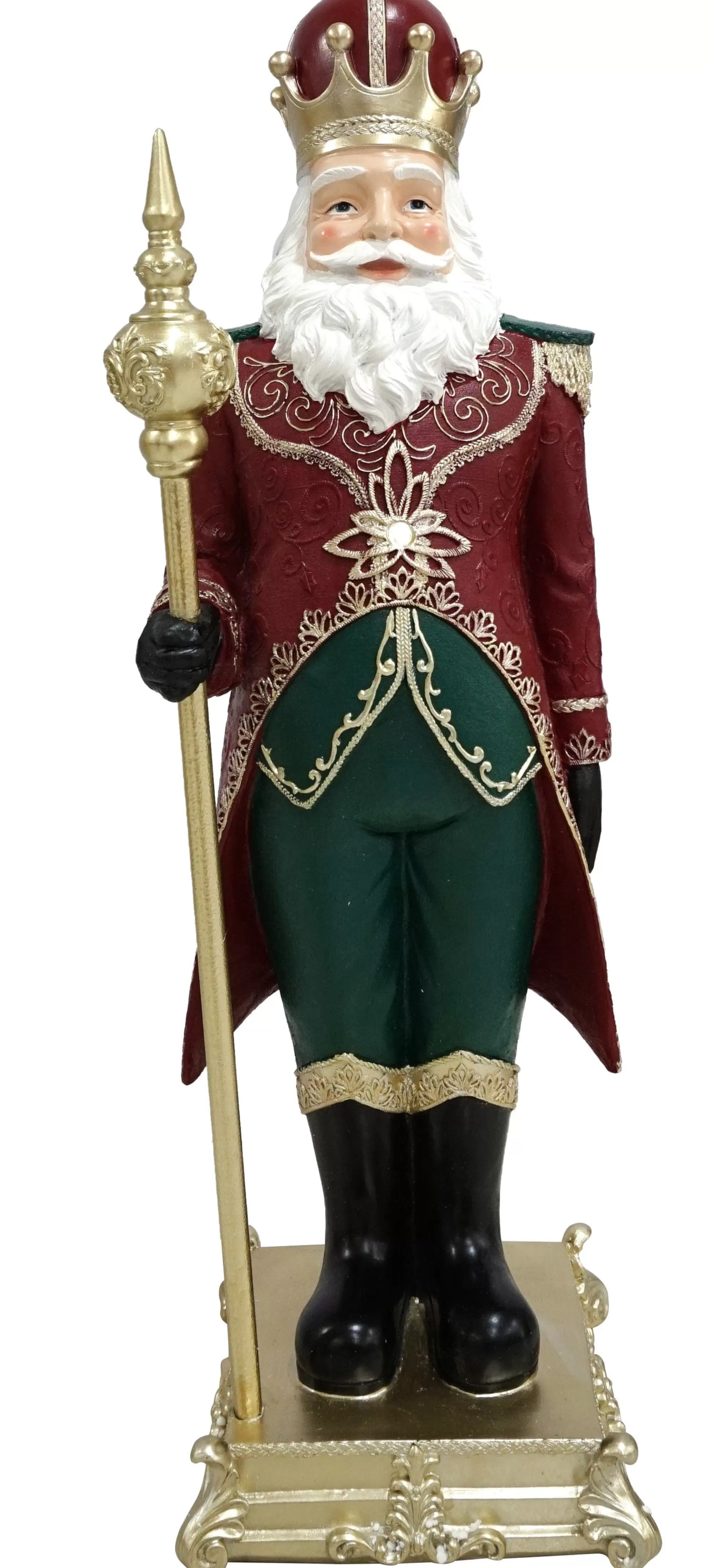 3D & 2D Displays>Christmas World King Nutcracker Holding Sceptre (92Cm)