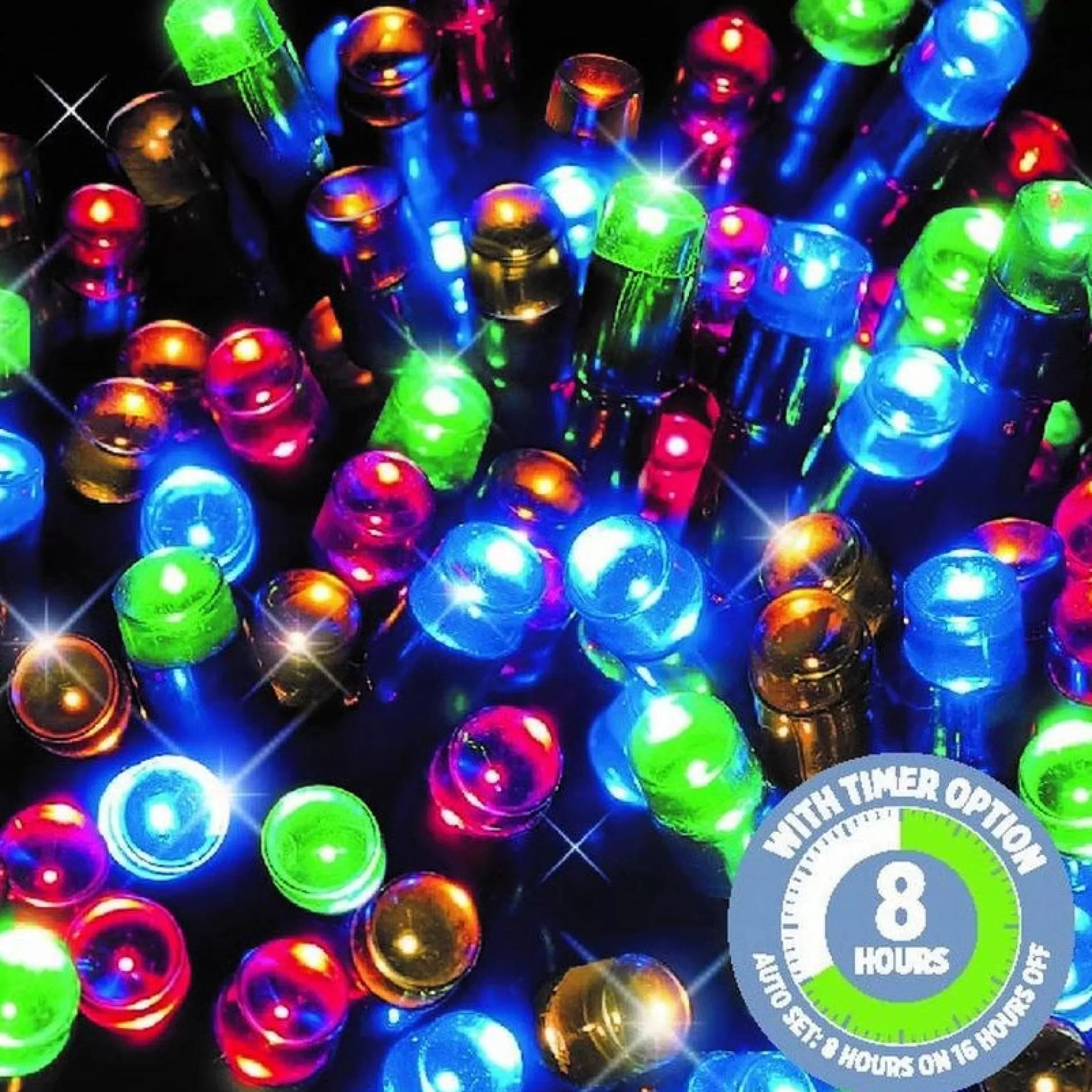 Fairy Lights>Christmas World Led Fairy Lights Multi (10M)