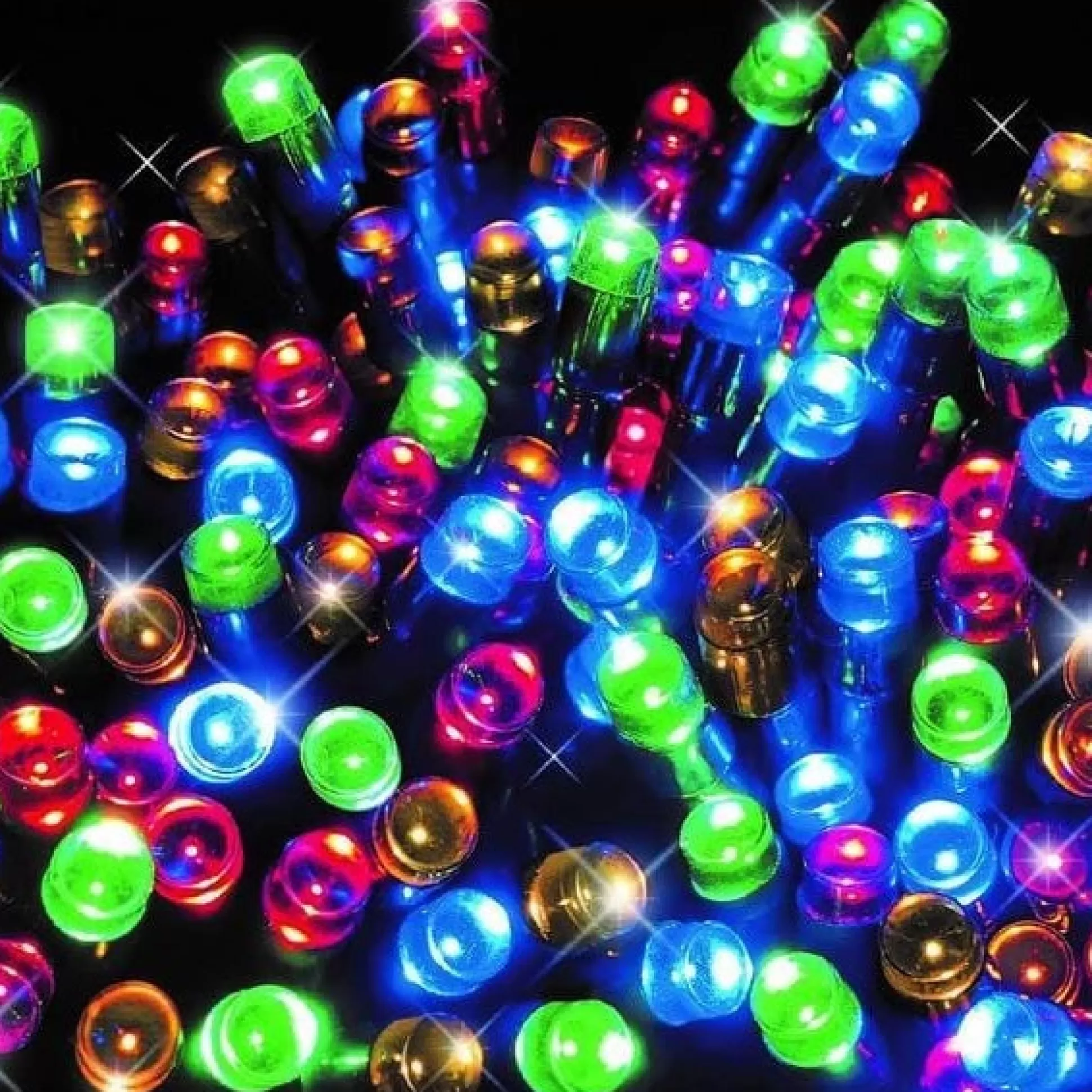 Fairy Lights>Christmas World Led Fairy Lights Multicolour (100M)