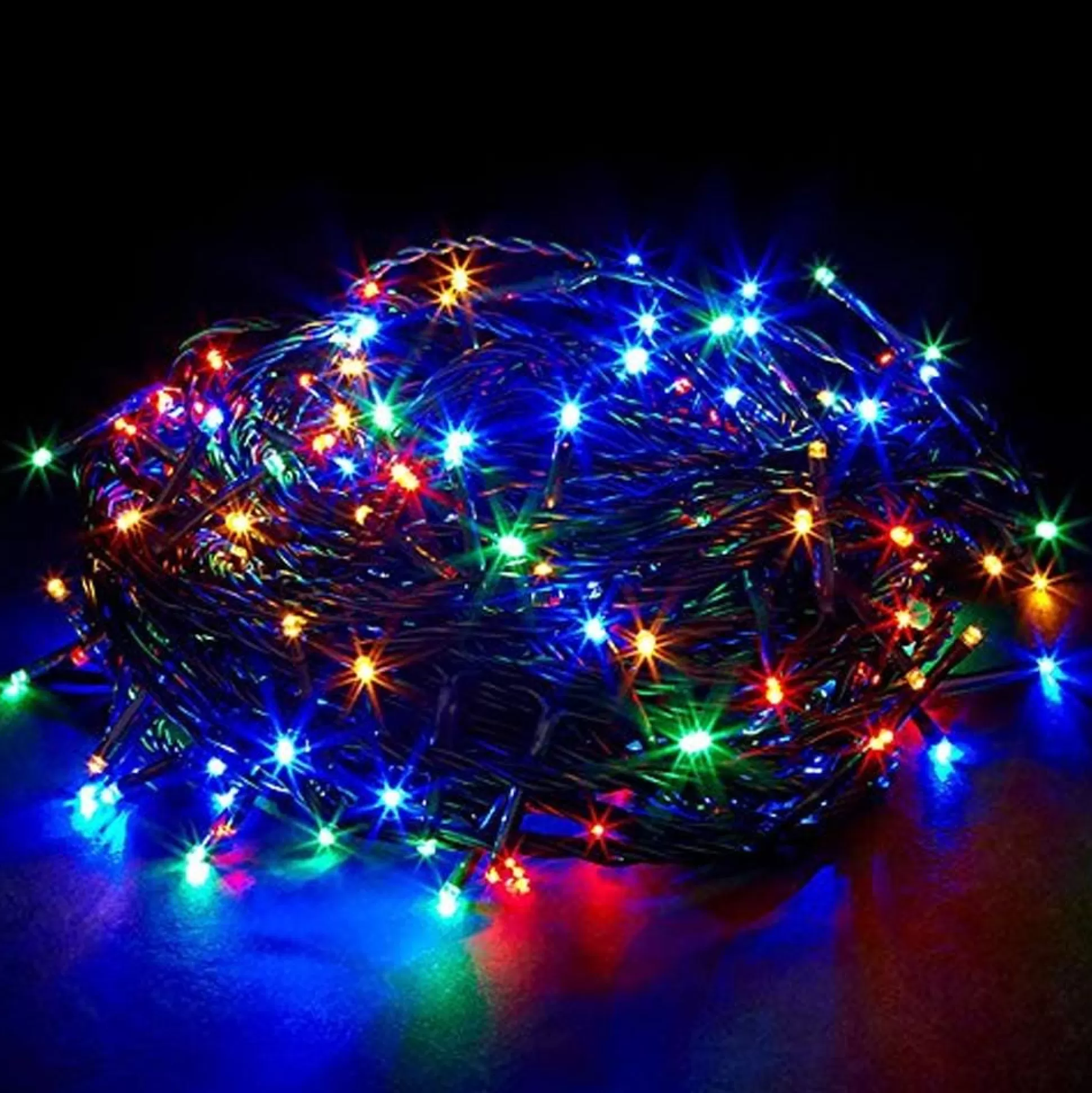 Fairy Lights>Christmas World Led Fairy Lights Multicolour (100M)