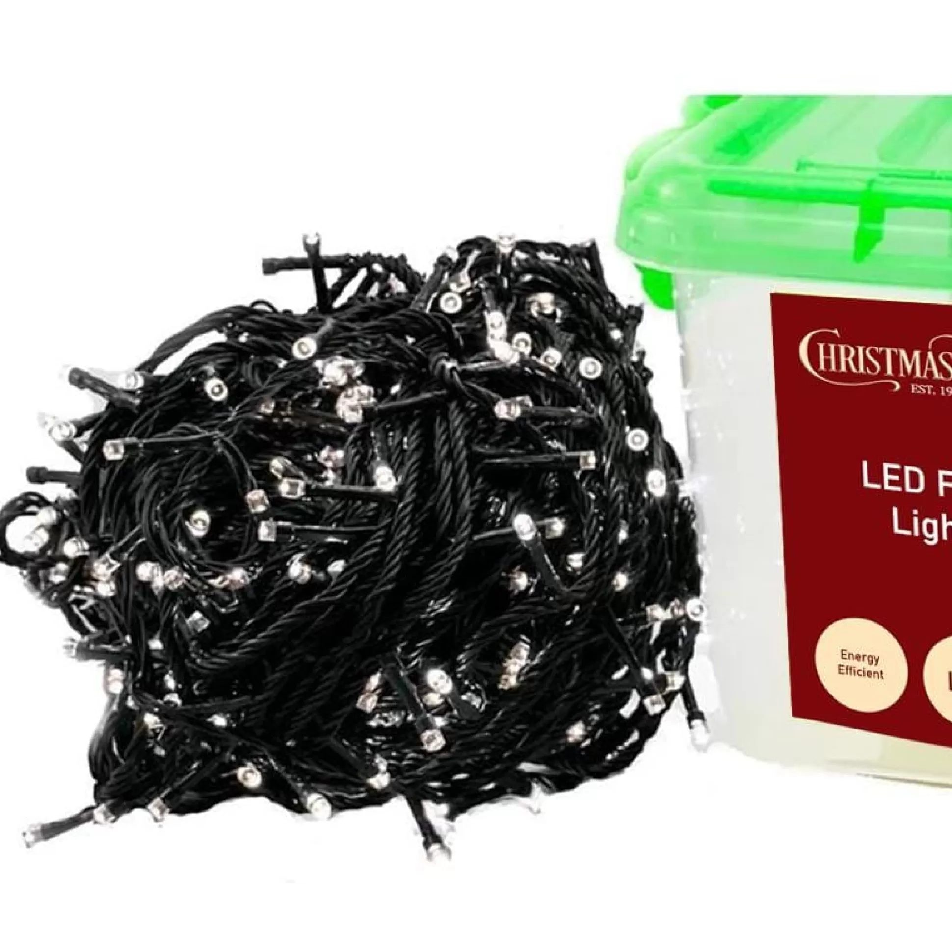 Fairy Lights>Christmas World Led Fairy Lights White (100M)