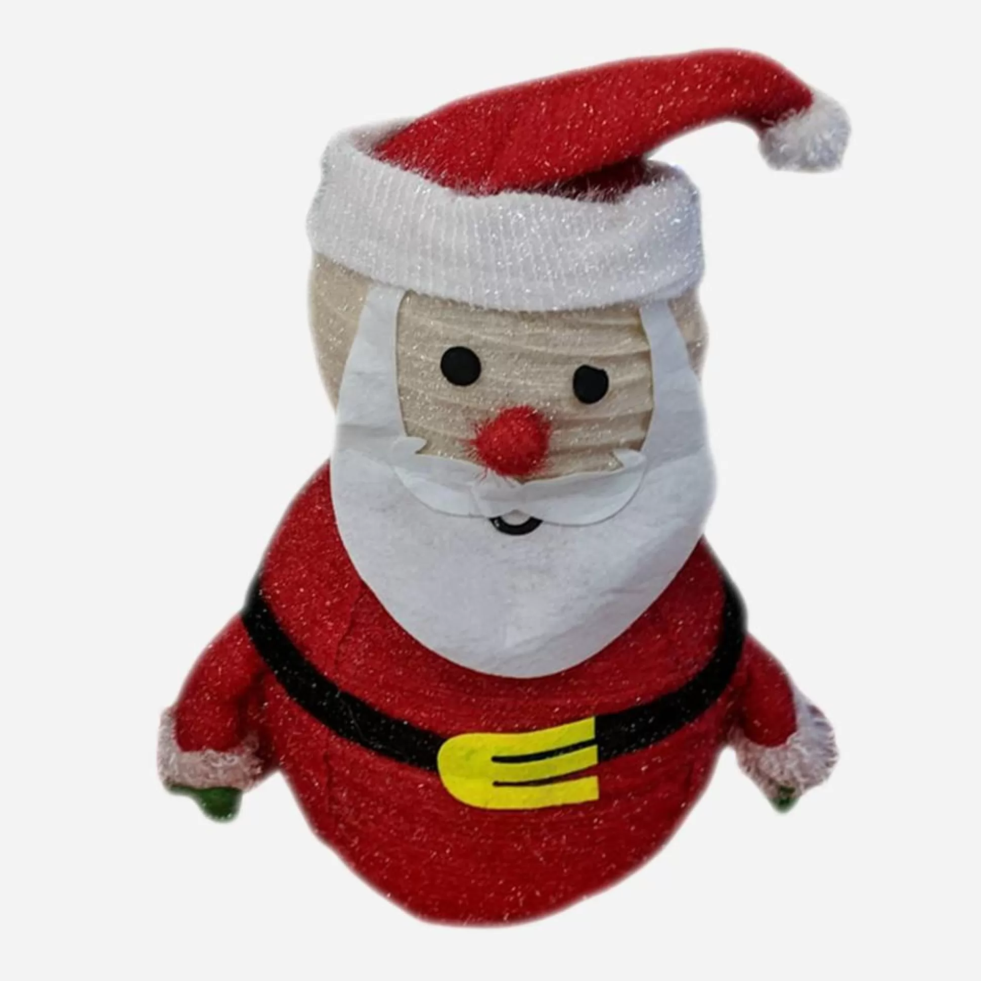 3D & 2D Displays>Christmas World Led Mesh Tinsel Santa (60Cm)