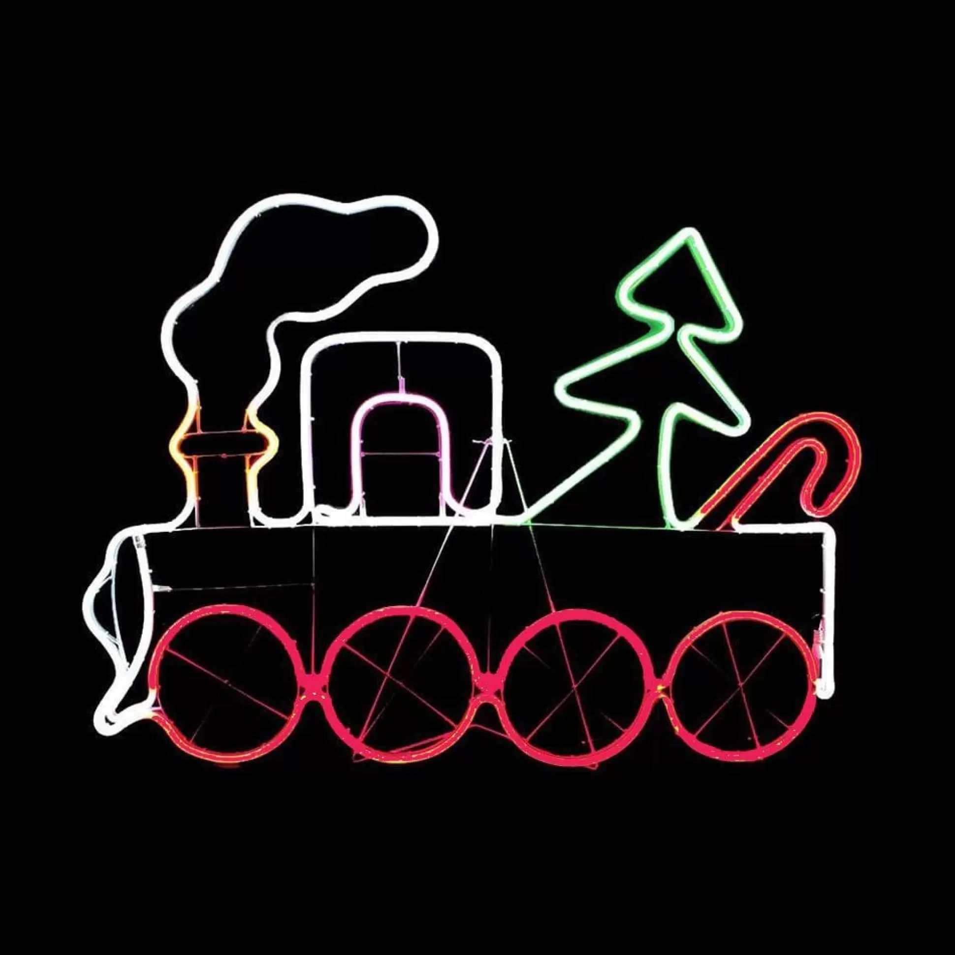 Frame Ropelight (Motifs)>Christmas World Led Neon Flex Strip Train