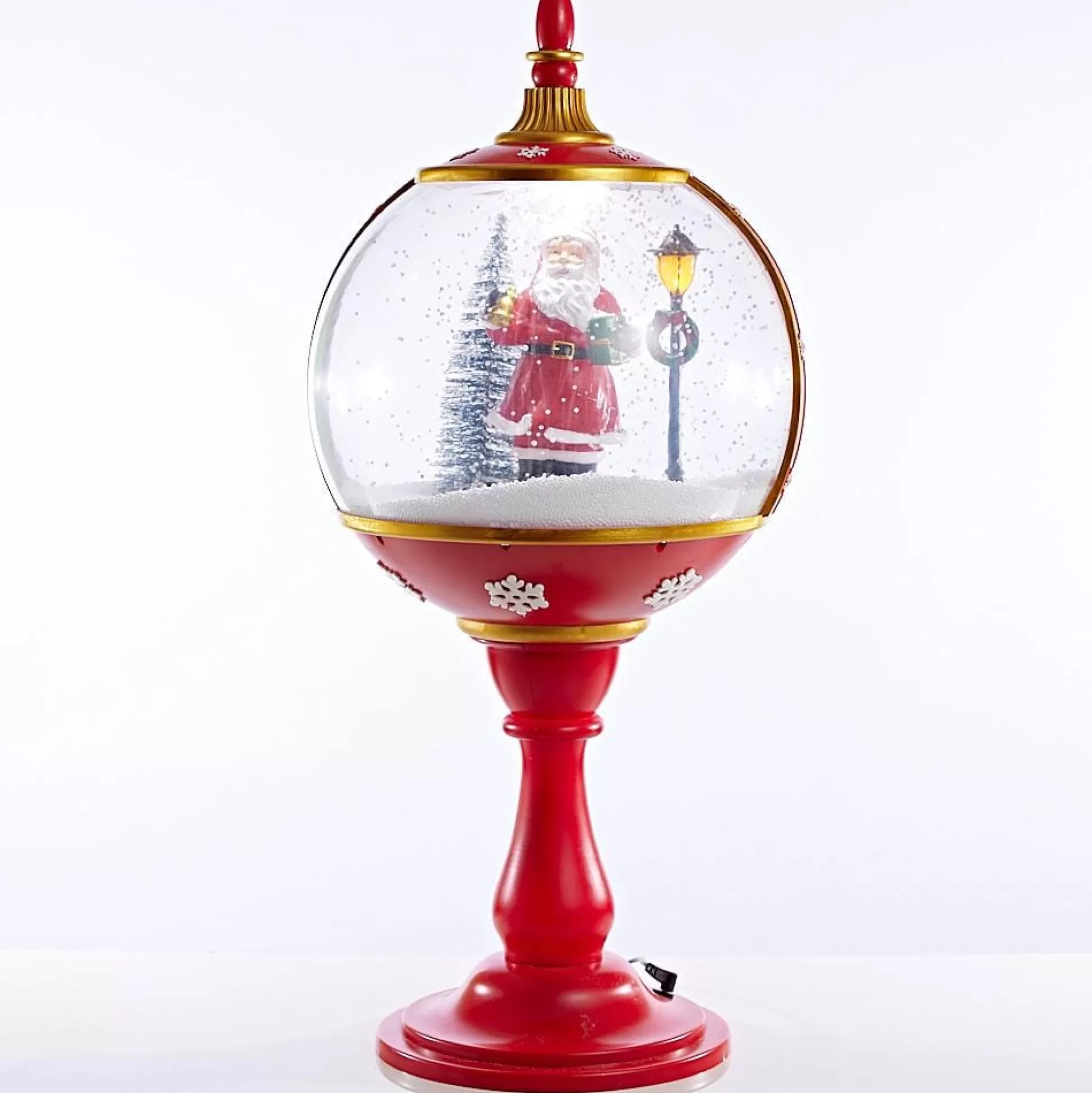 3D & 2D Displays>Christmas World Led Snowing Musical Table Globe (64Cm)