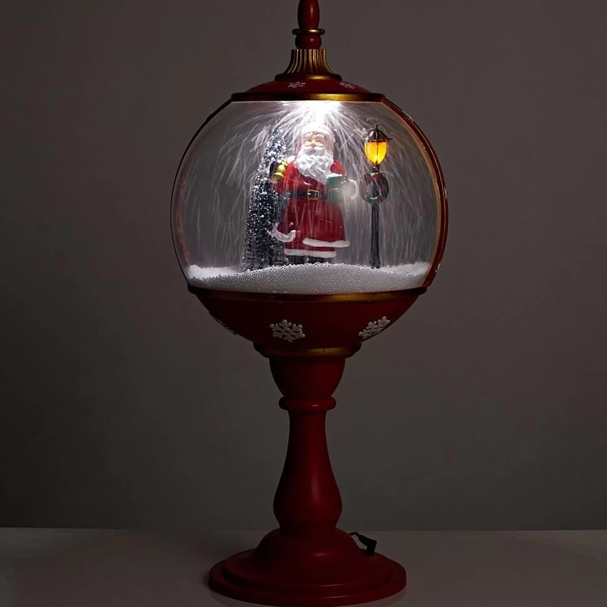 3D & 2D Displays>Christmas World Led Snowing Musical Table Globe (64Cm)