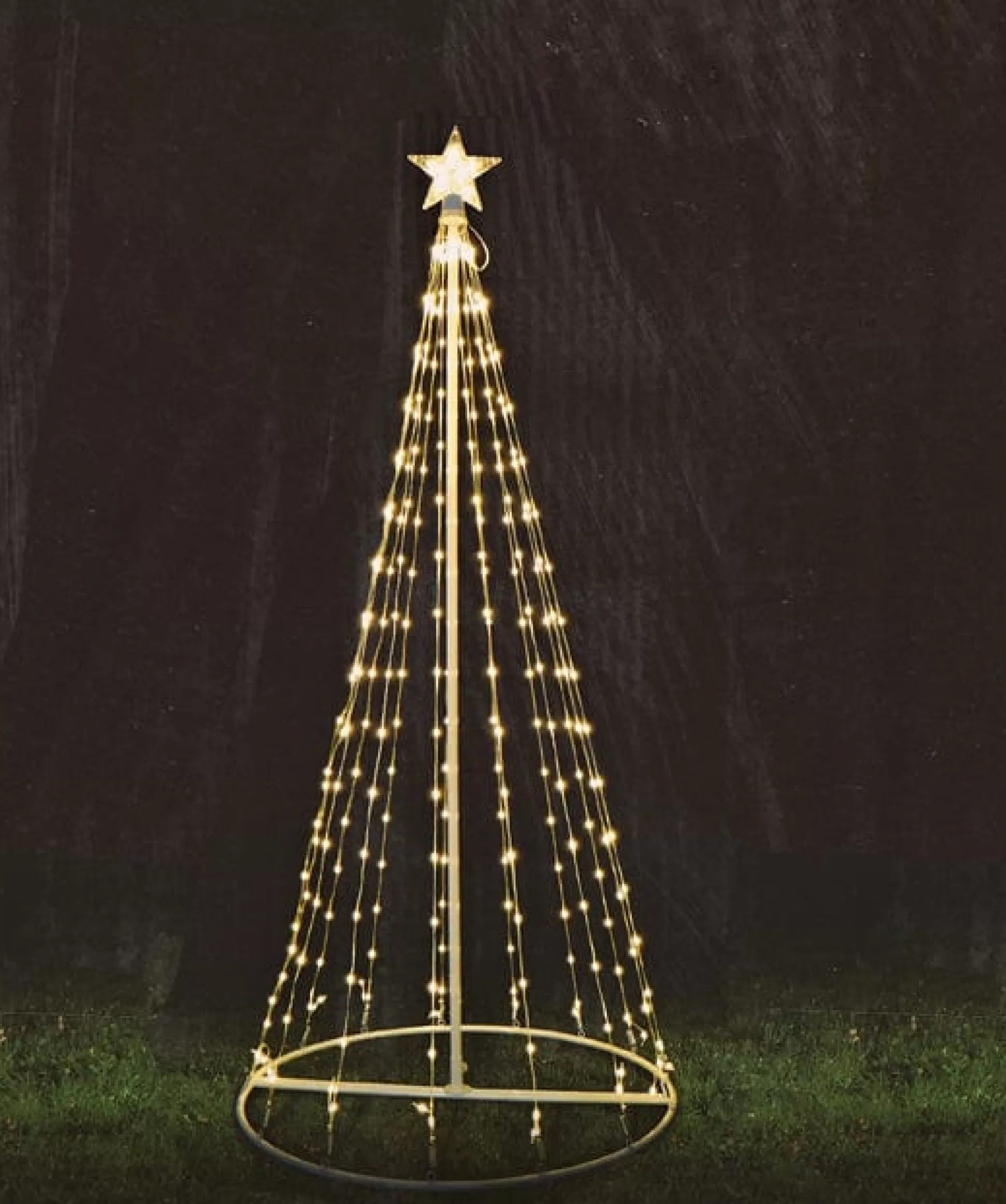 3D & 2D Displays>Christmas World Led Warm White Starry Wire Strands Tree (1.8M)