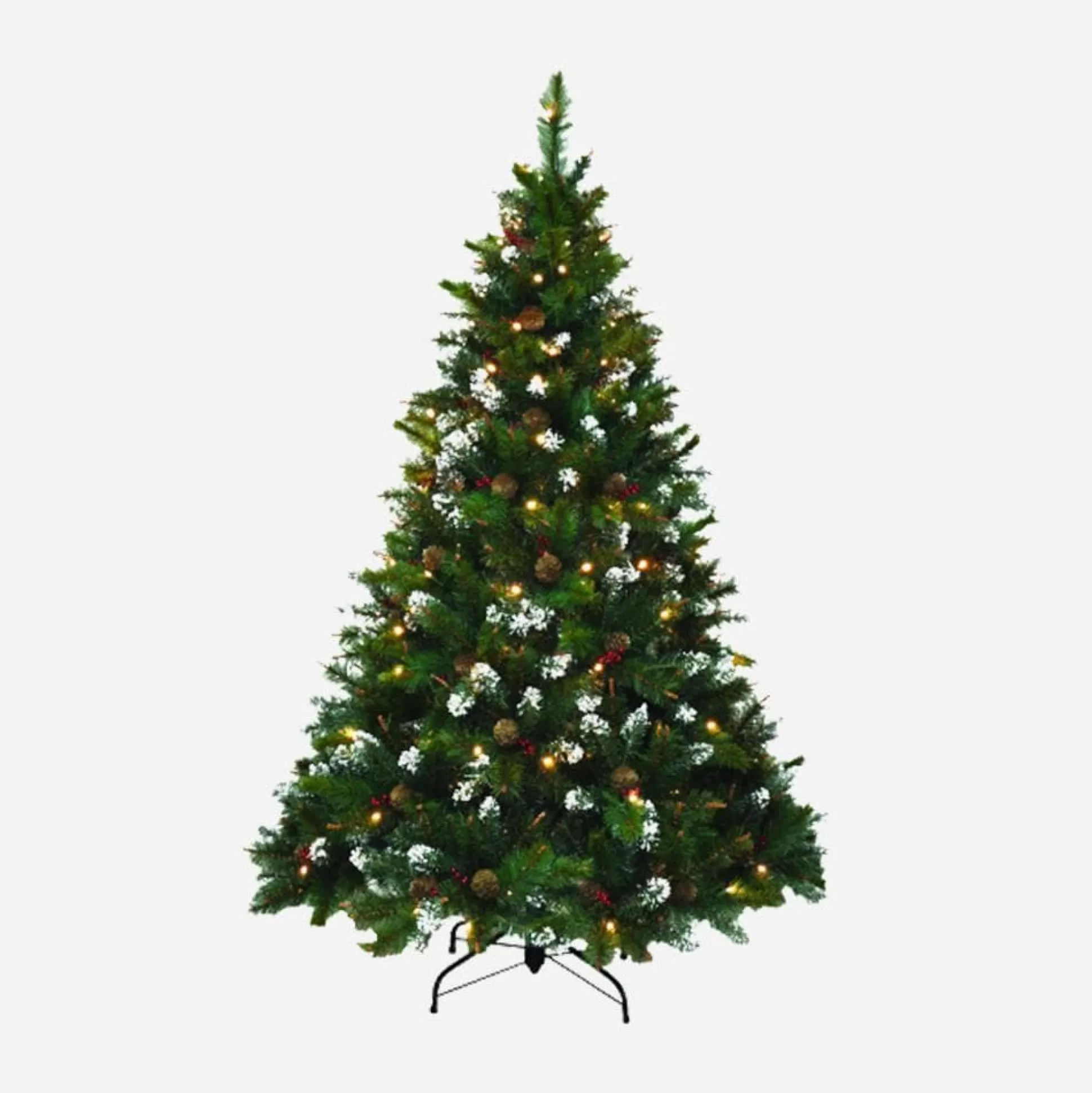 Artificial Trees>Christmas World Pre-Lit Canadian Pine Tree 6Ft (1.8M)