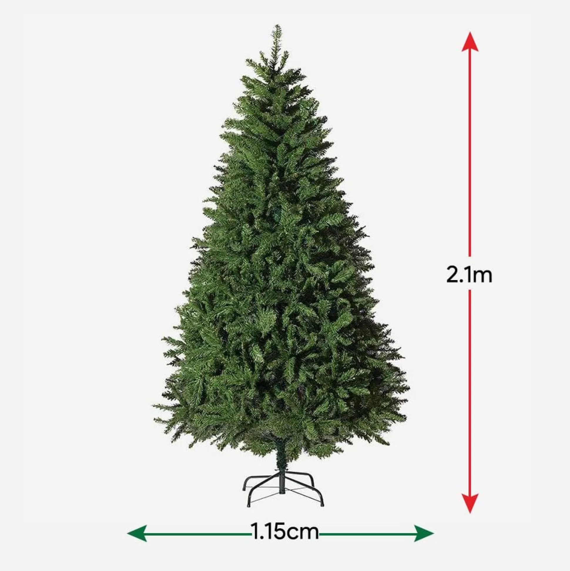 Artificial Trees>Christmas World Radiata Pine Tree 7Ft (2.1M)