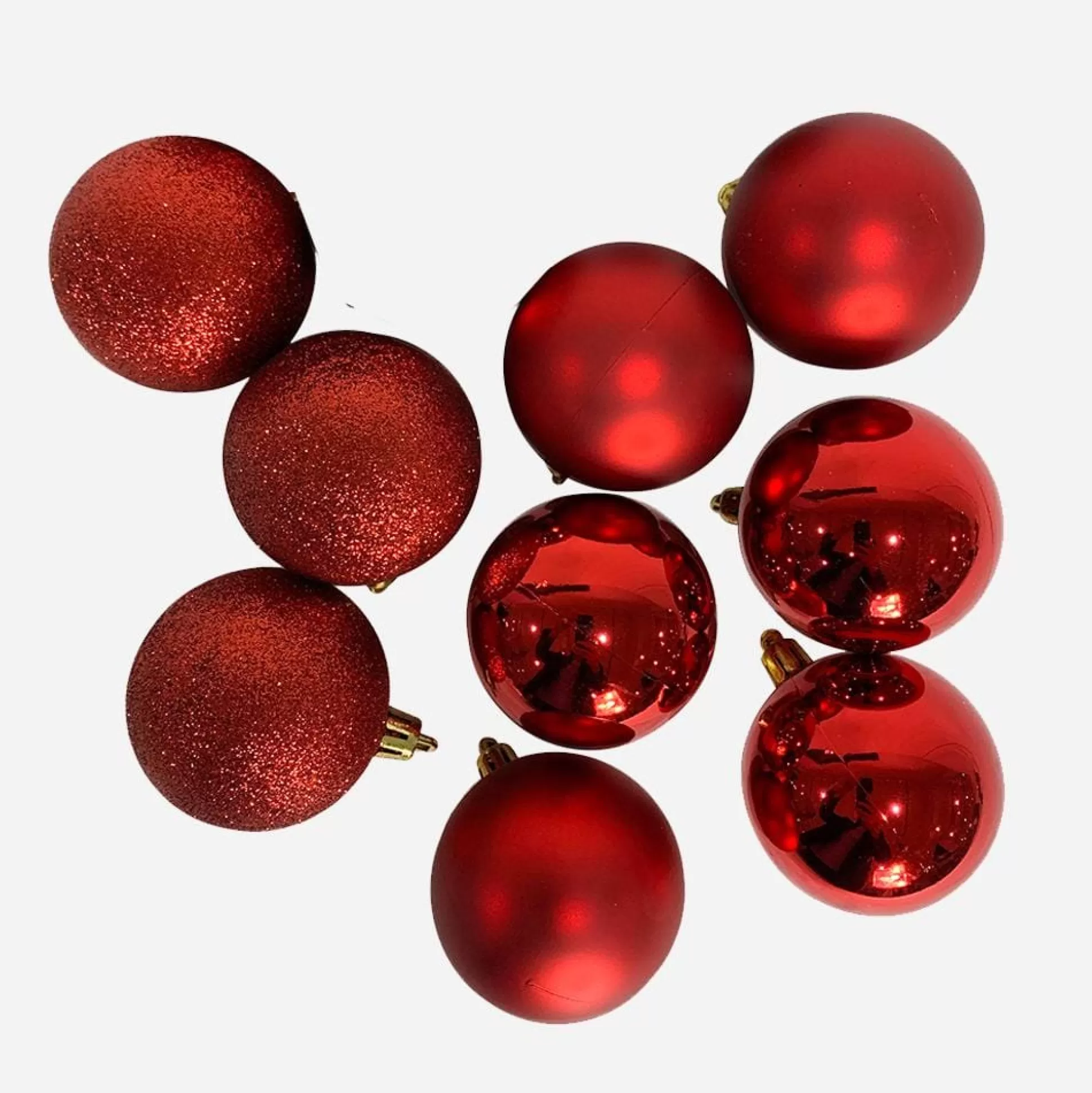 Traditional & Berry>Christmas World Red Baubles (8Cm)