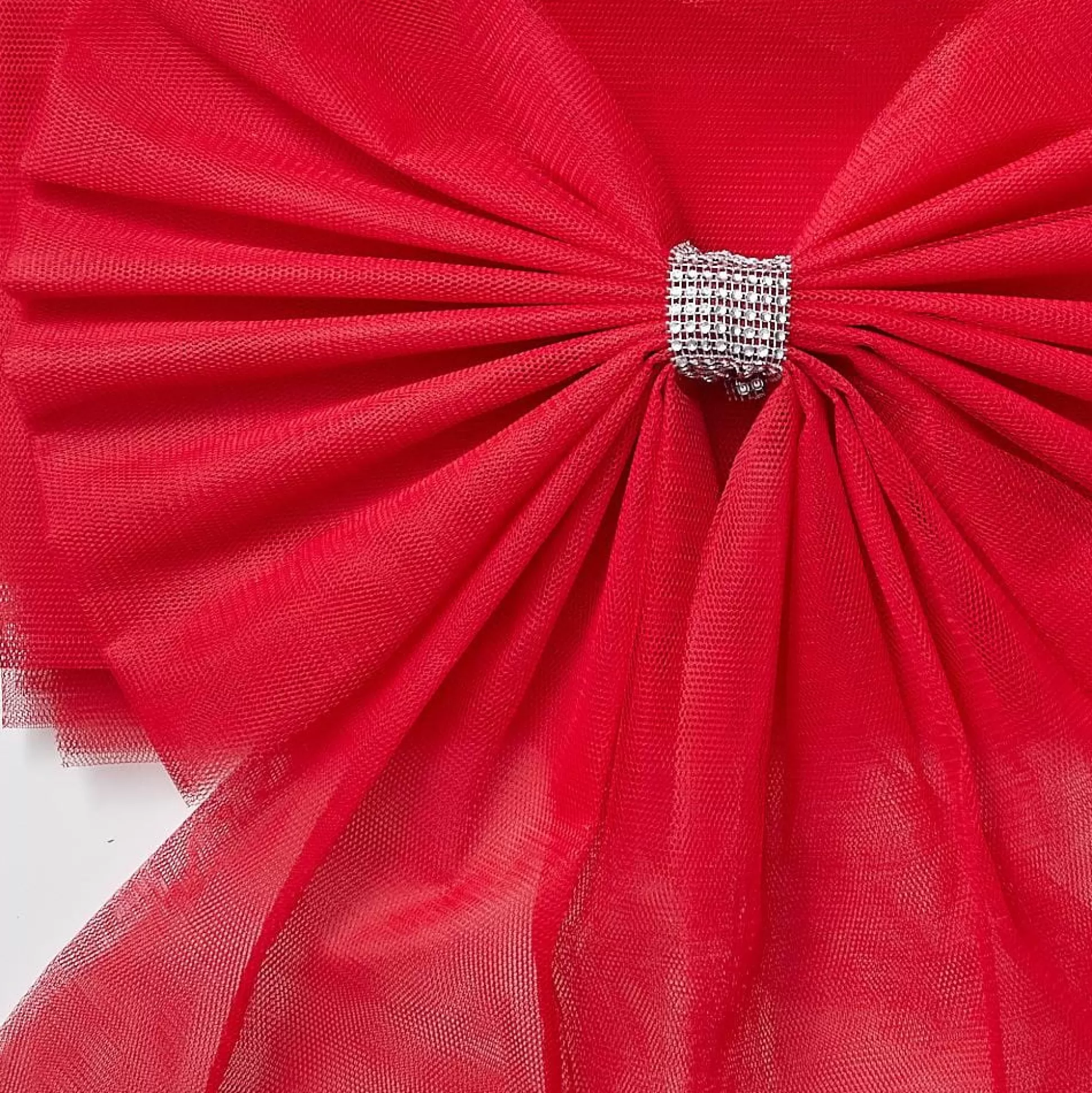 Wreaths, Garlands And Bows>Christmas World Red Door Bow With Sash