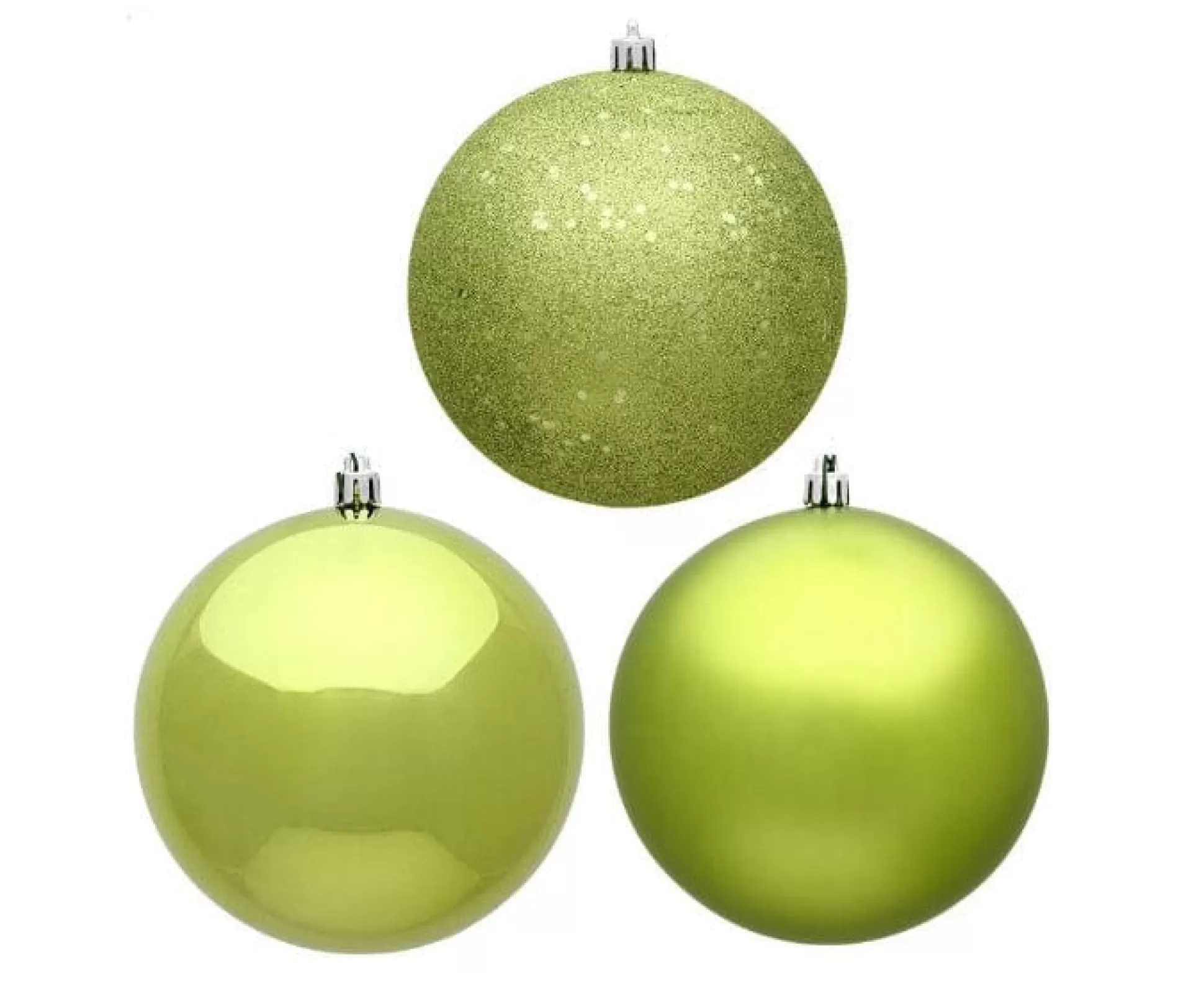 Traditional & Berry>Christmas World Sage Bauble Pack (5Cm)