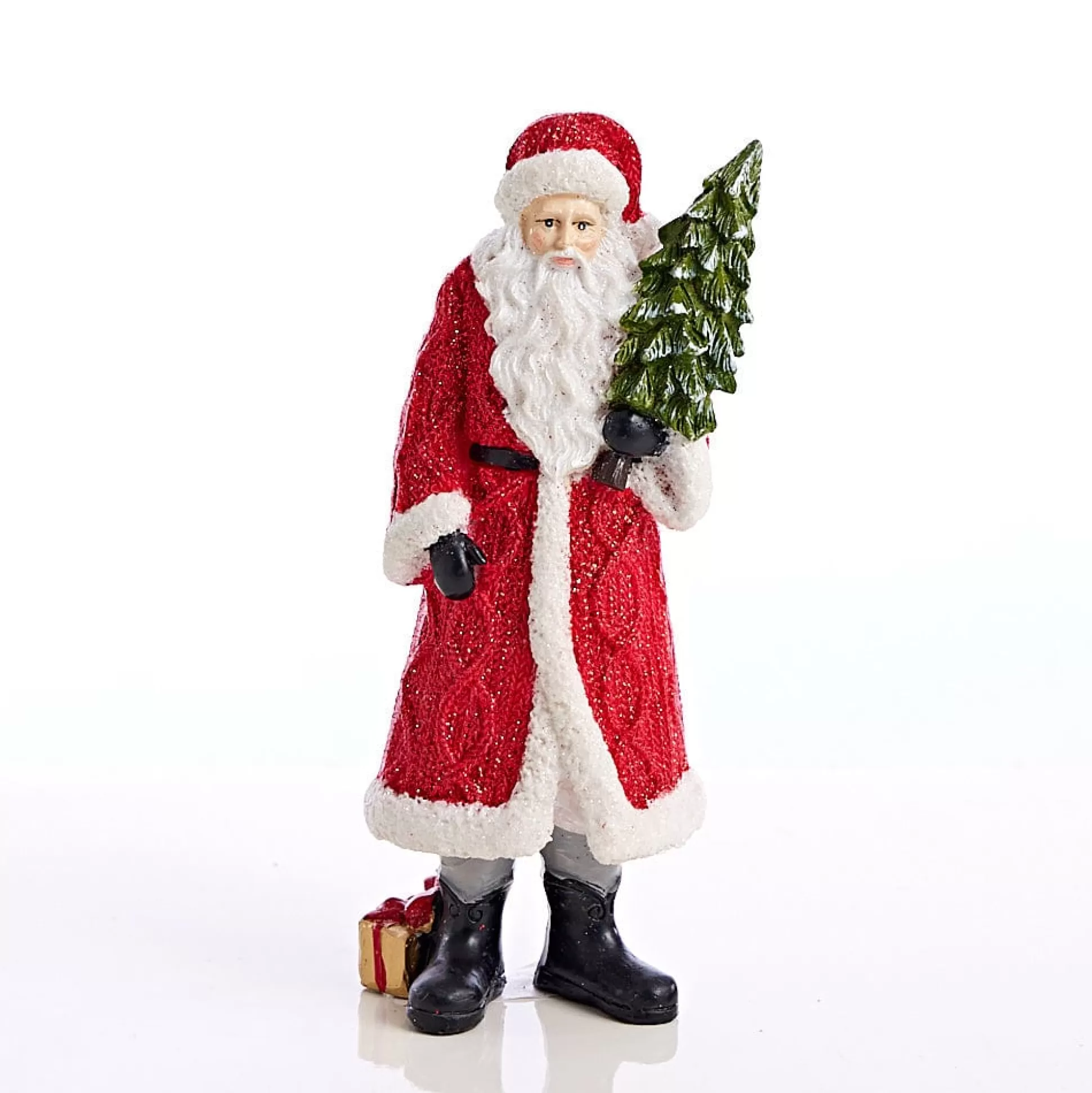 Traditional & Berry>Christmas World Santa Polyresin