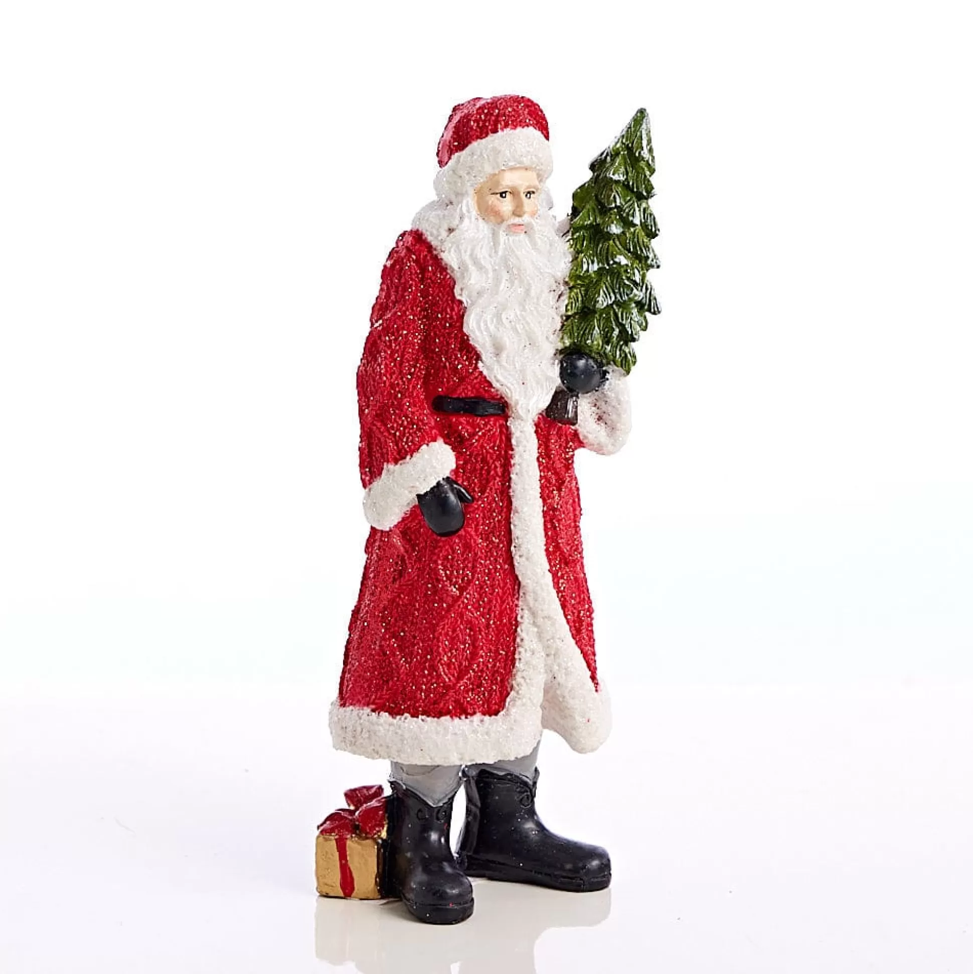 Traditional & Berry>Christmas World Santa Polyresin