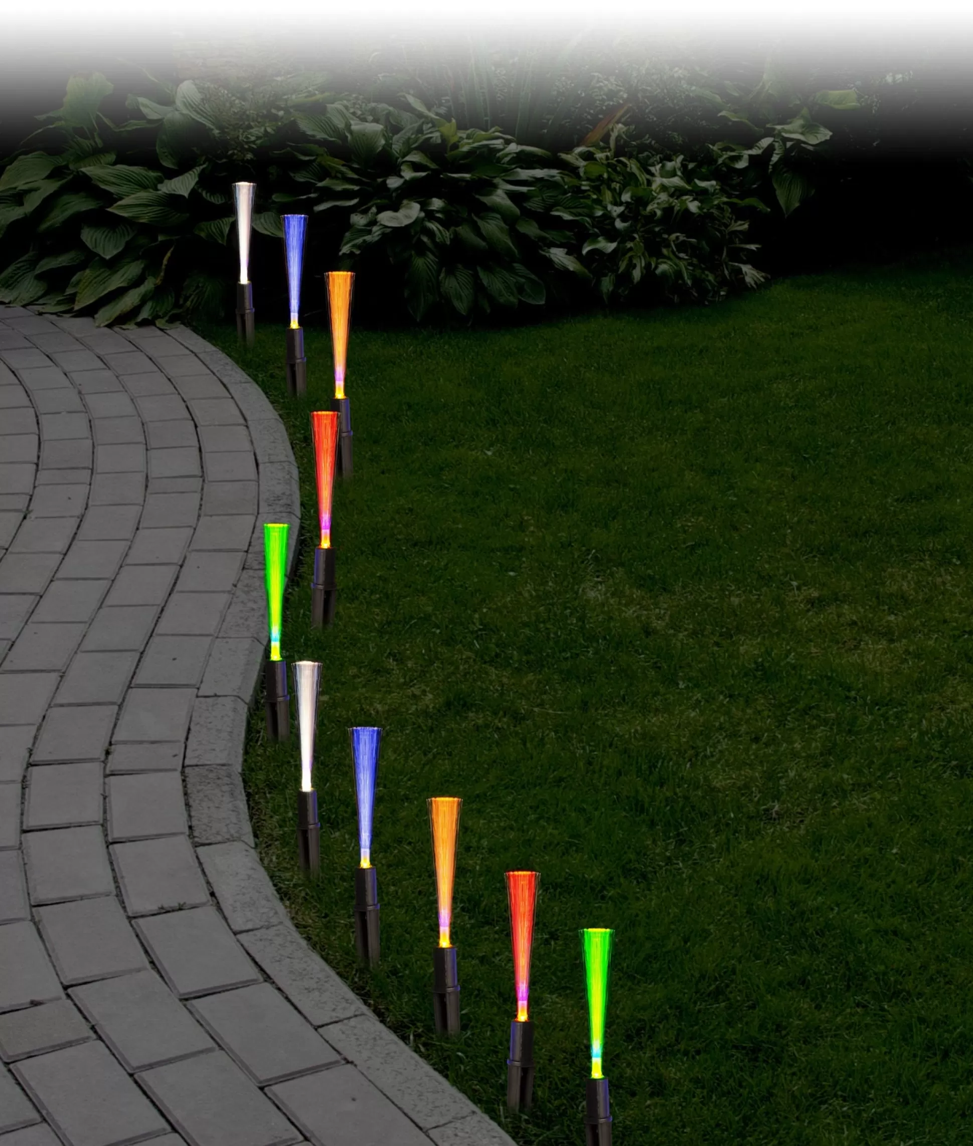 Solar Lights>Christmas World Solar Garden Sprays (20Pcs)