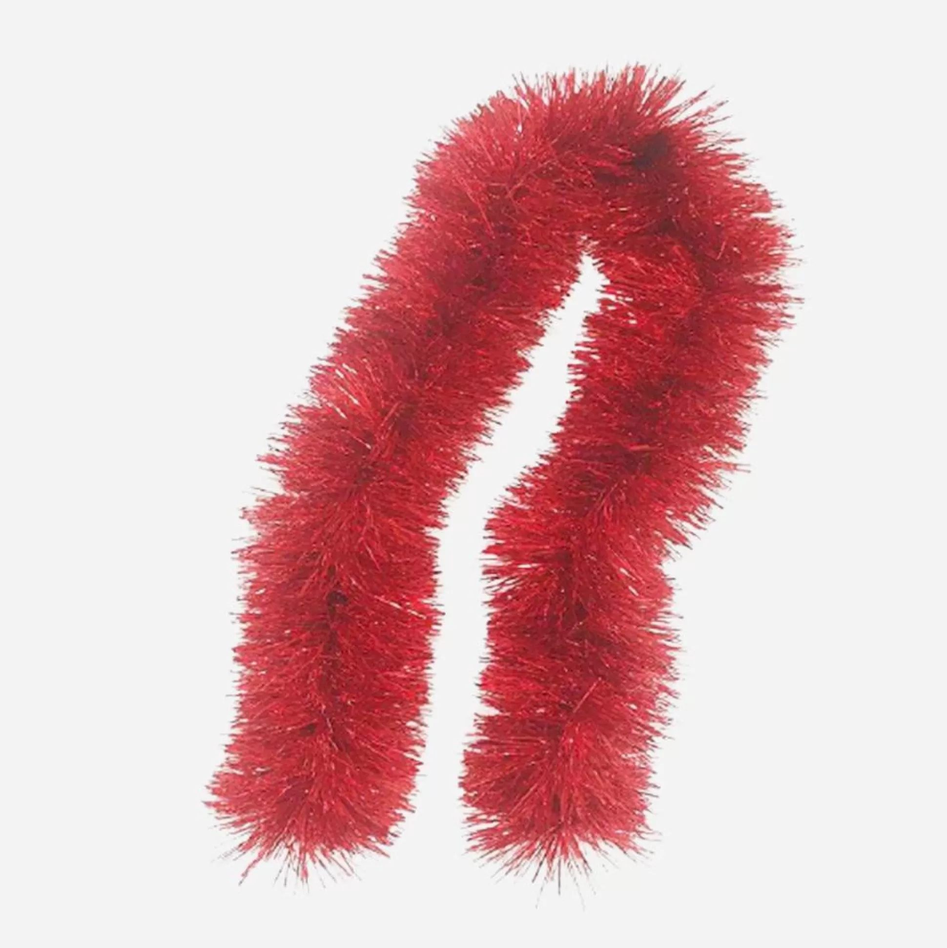 Tinsels>Christmas World Super Chunky Red Tinsel (2M)